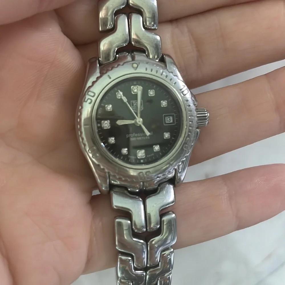 Tag Heuer Link Black Diamond Dial Eomen’s Watch BA0561
